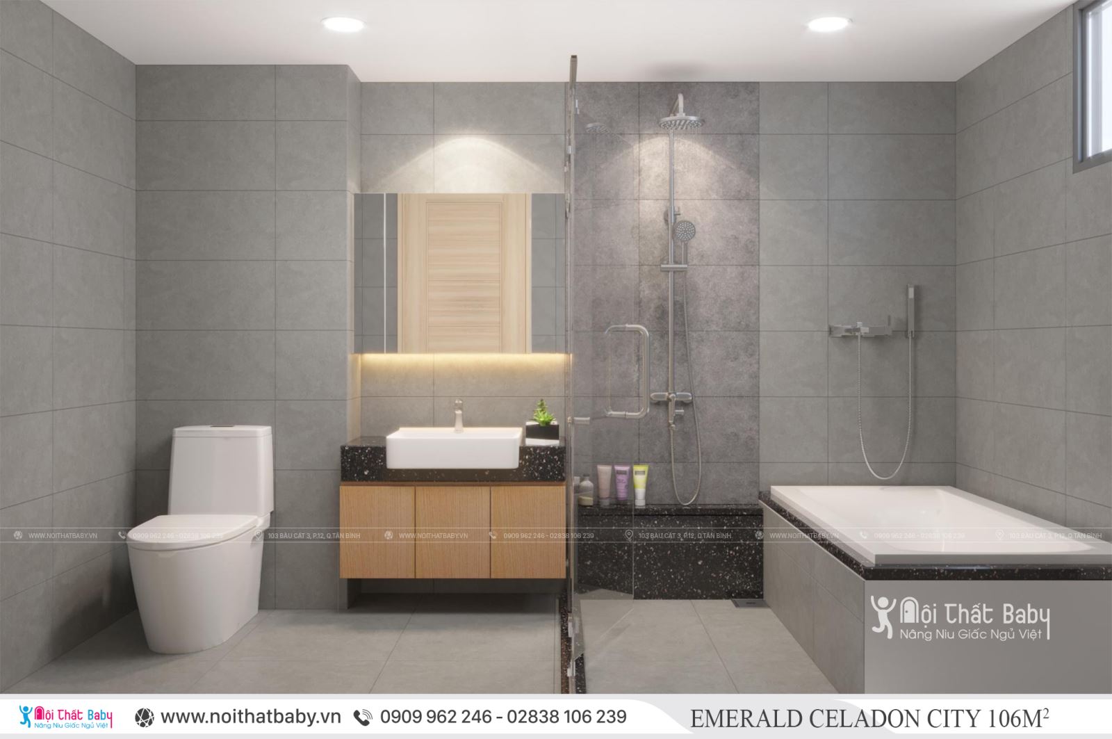Tổng hợp các mẫu thiết kế nội thất Chung cư Emerald Celadon City